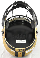 Frank Gore Autographed San Francisco 49ers F/S Rave Speed Helmet- Beckett W Holo