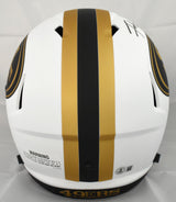 Frank Gore Autographed San Francisco 49ers F/S Lunar Speed Helmet-Beckett W Holo