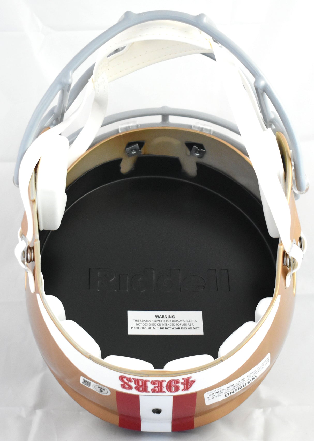 Frank Gore Autographed San Francisco 49ers F/S Speed Helmet - Beckett W Holo