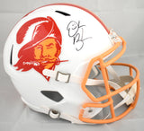 Derrick Brooks Autographed Buccaneers F/S 76-96 Speed Helmet - Beckett W Holo