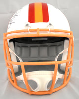 Derrick Brooks Autographed Buccaneers F/S 76-96 Speed Helmet - Beckett W Holo