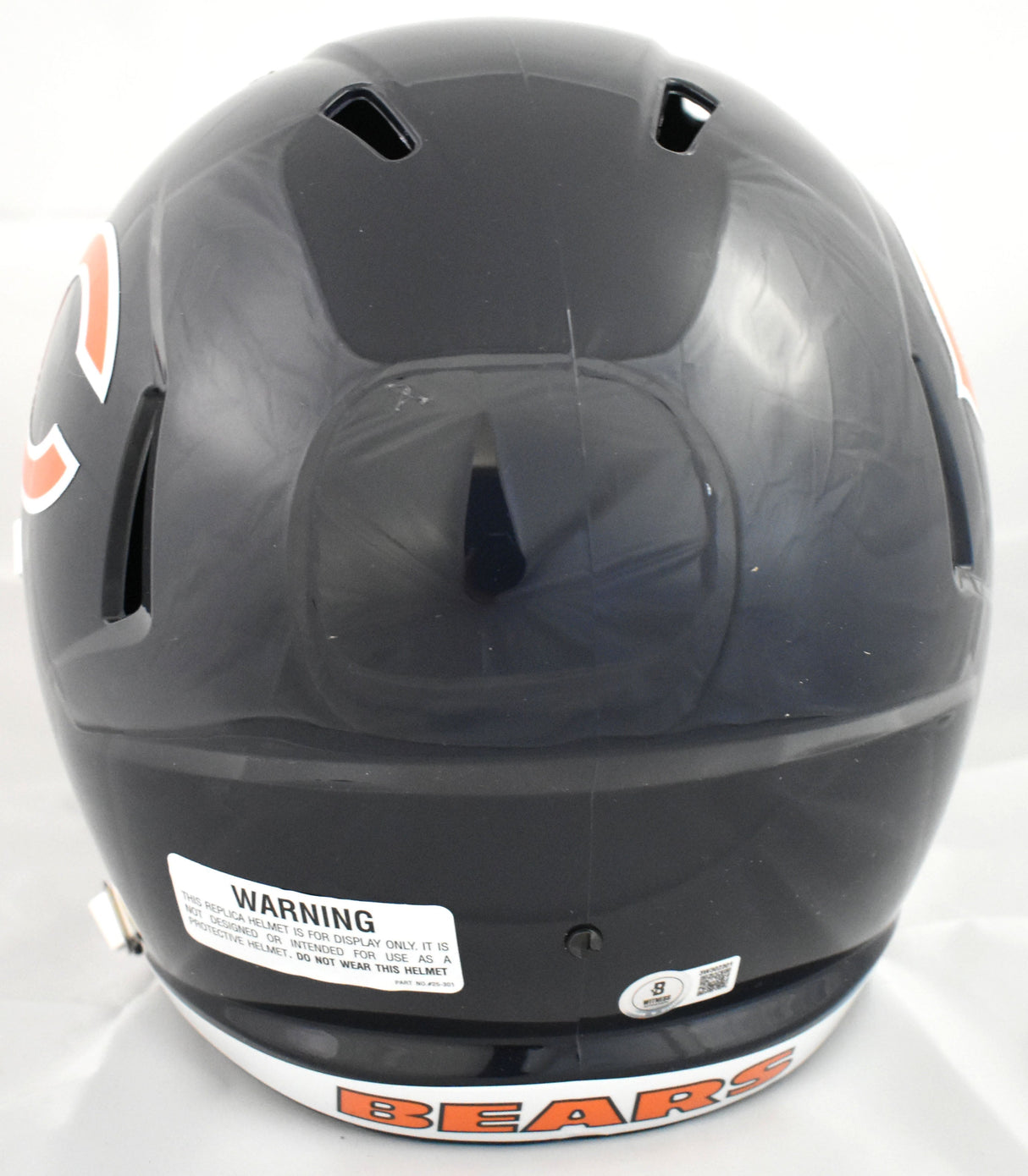 D.J. Moore Autographed Chicago Bears F/S Speed Helmet - Beckett W Holo