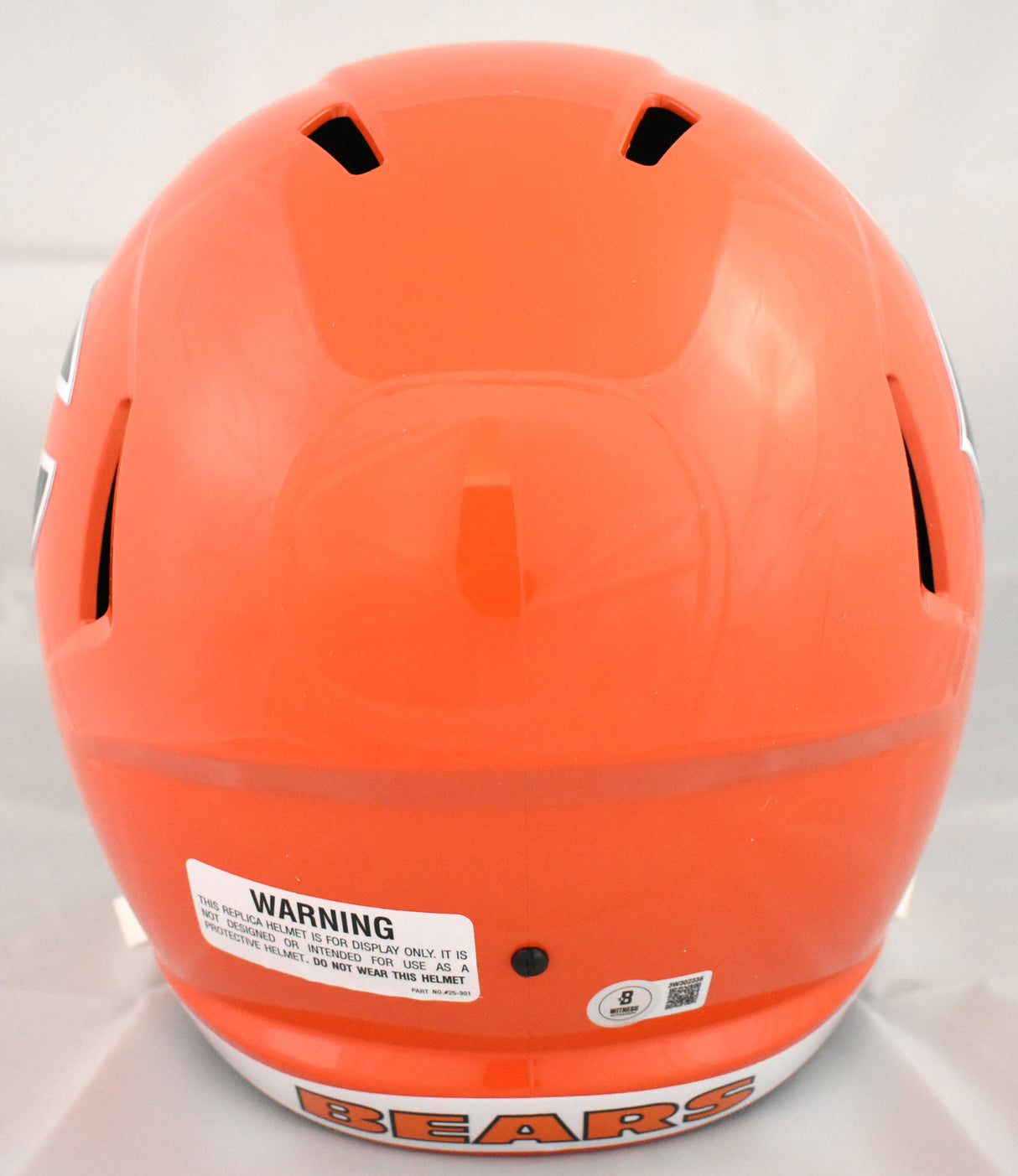 D.J. Moore Autographed Chicago Bears F/S Alternate Speed Helmet - Beckett W Holo