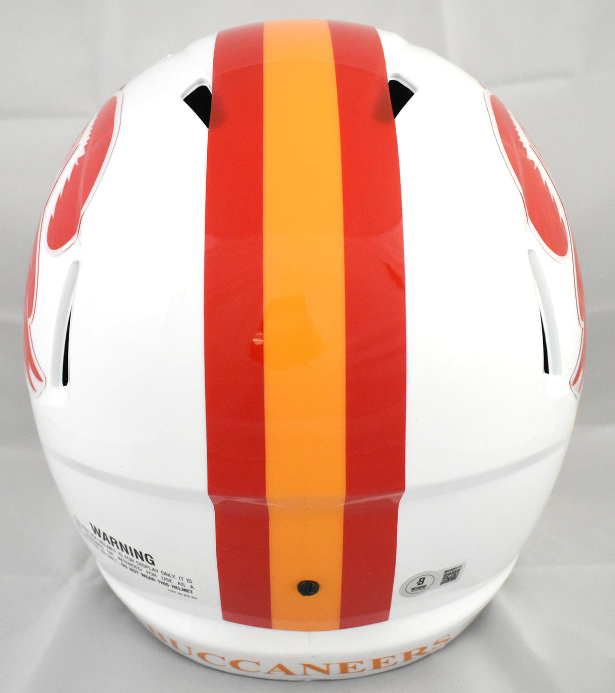 Mike Alstott Signed Tampa Bay Buccaneers F/S 76-96 Speed Helmet - Beckett W Holo