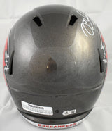 Mike Alstott Autographed Tampa Bay Buccaneers F/S Speed Helmet - Beckett W Holo