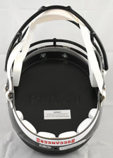 Mike Alstott Autographed Tampa Bay Buccaneers F/S Speed Helmet - Beckett W Holo