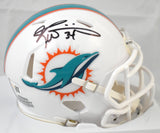 Ricky Williams Autographed Miami Dolphins Speed Mini Helmet - JSA W
