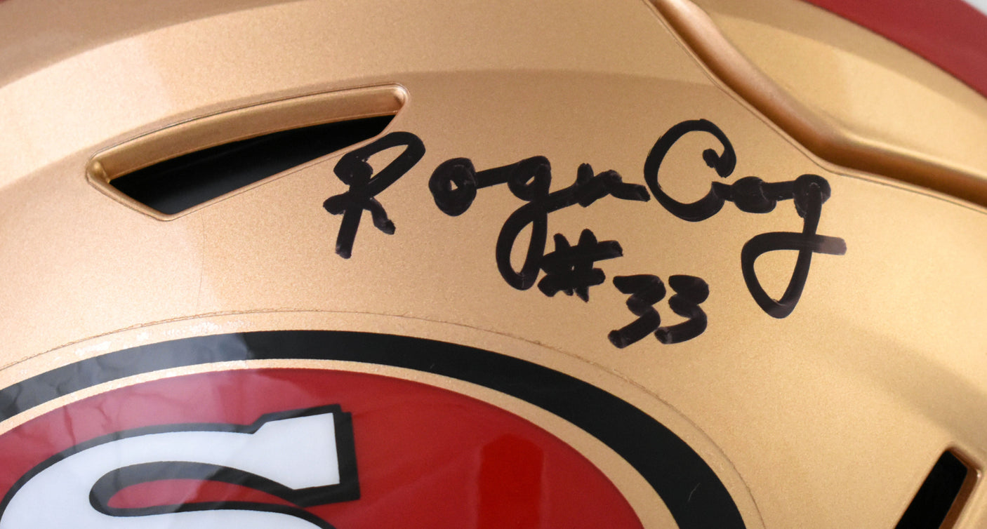 Roger Craig Autographed San Francisco 49ers F/S SpeedFlex Helmet- Beckett W Holo