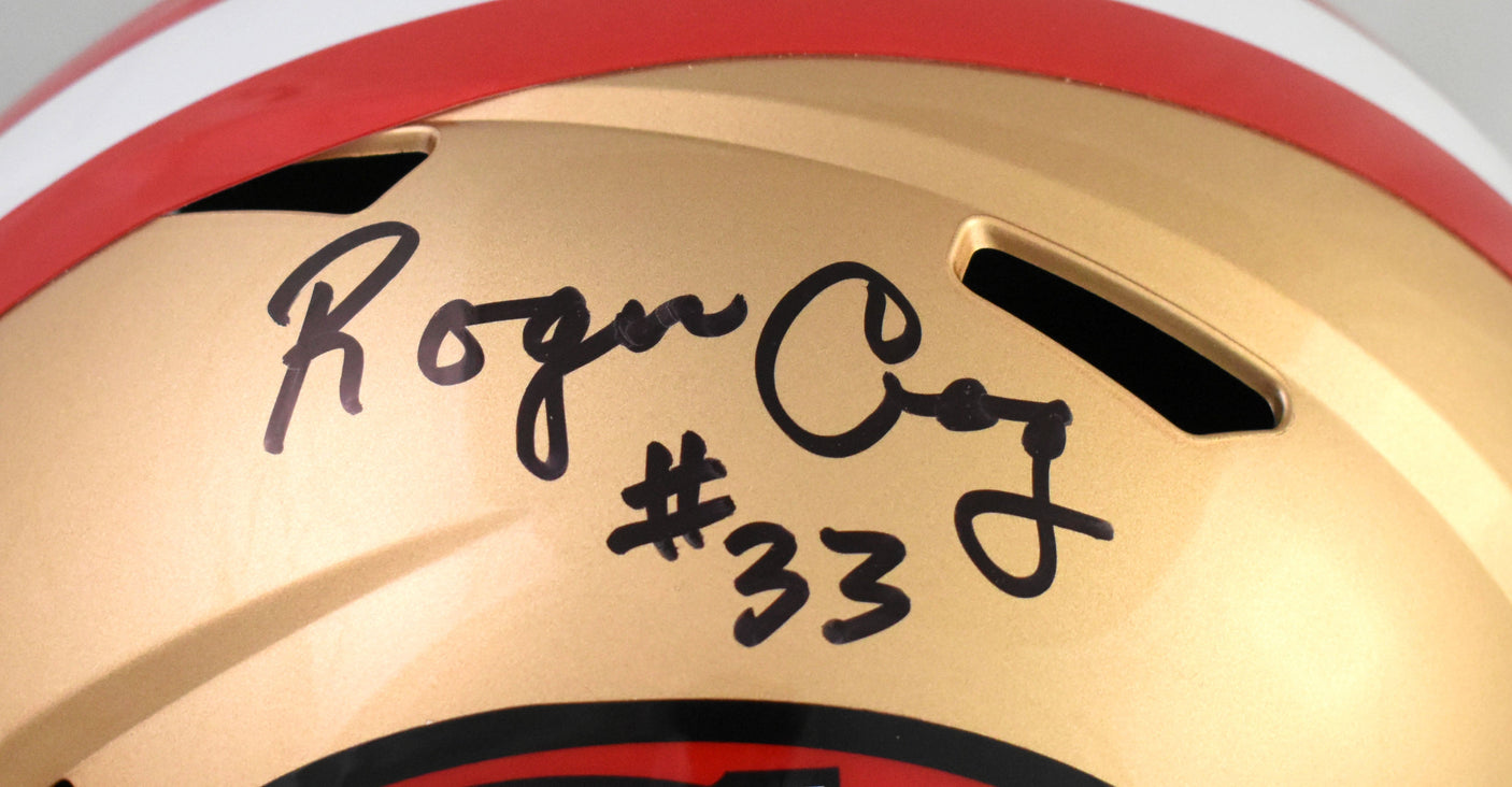Roger Craig Signed San Francisco 49ers F/S 64-95 Speed Helmet - Beckett W Holo