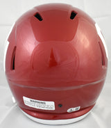 Bob Stoops Signed Oklahoma Sooners F/S Speed Helmet - Beckett W Holo *Smeared