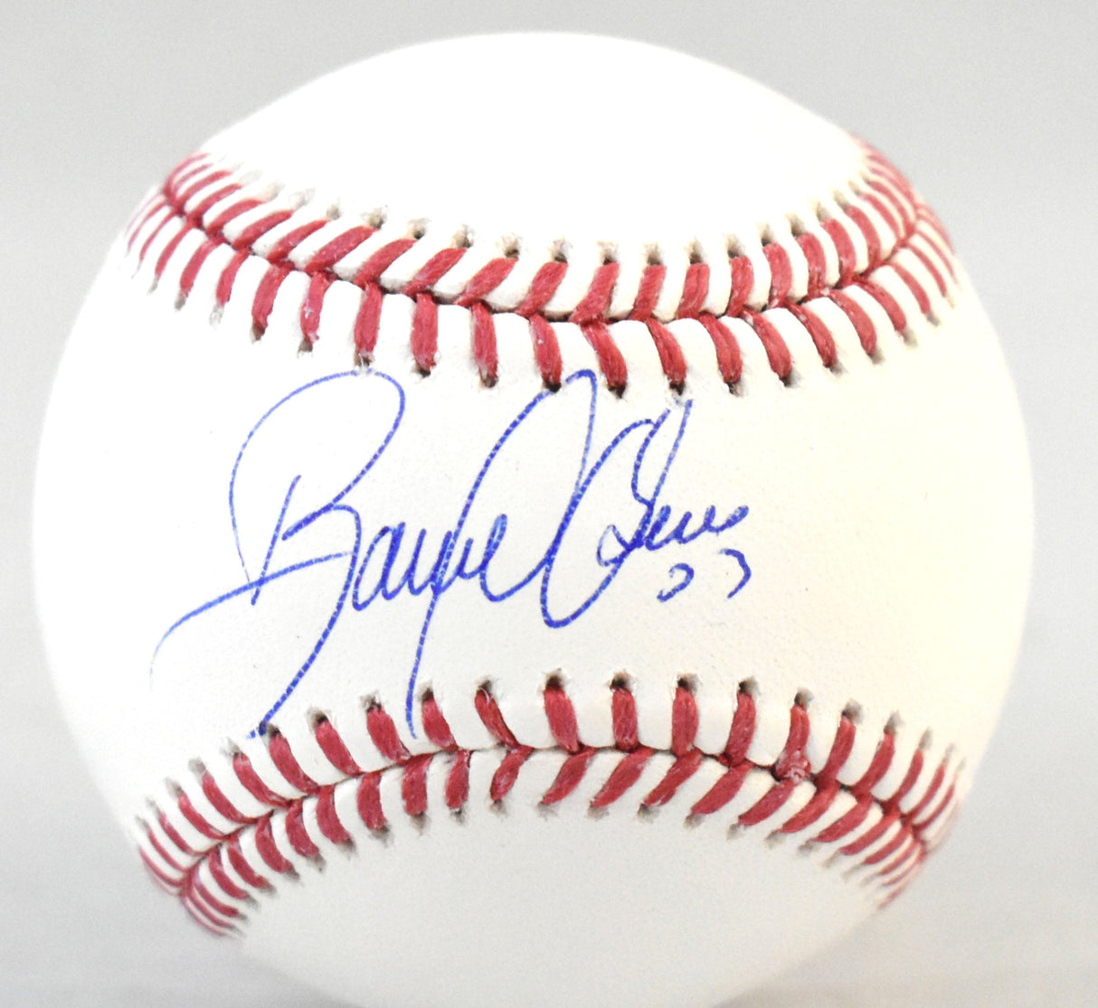 Bobby Abreu Autographed Rawlings OML Baseball - Beckett W Hologram *Blue