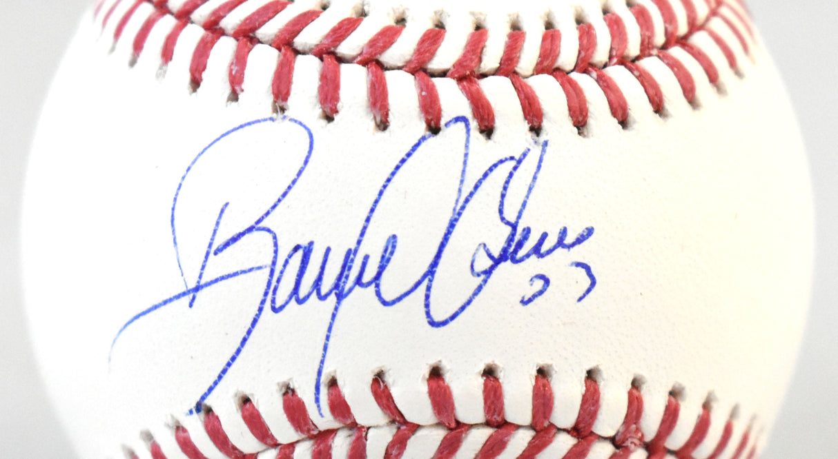 Bobby Abreu Autographed Rawlings OML Baseball - Beckett W Hologram *Blue