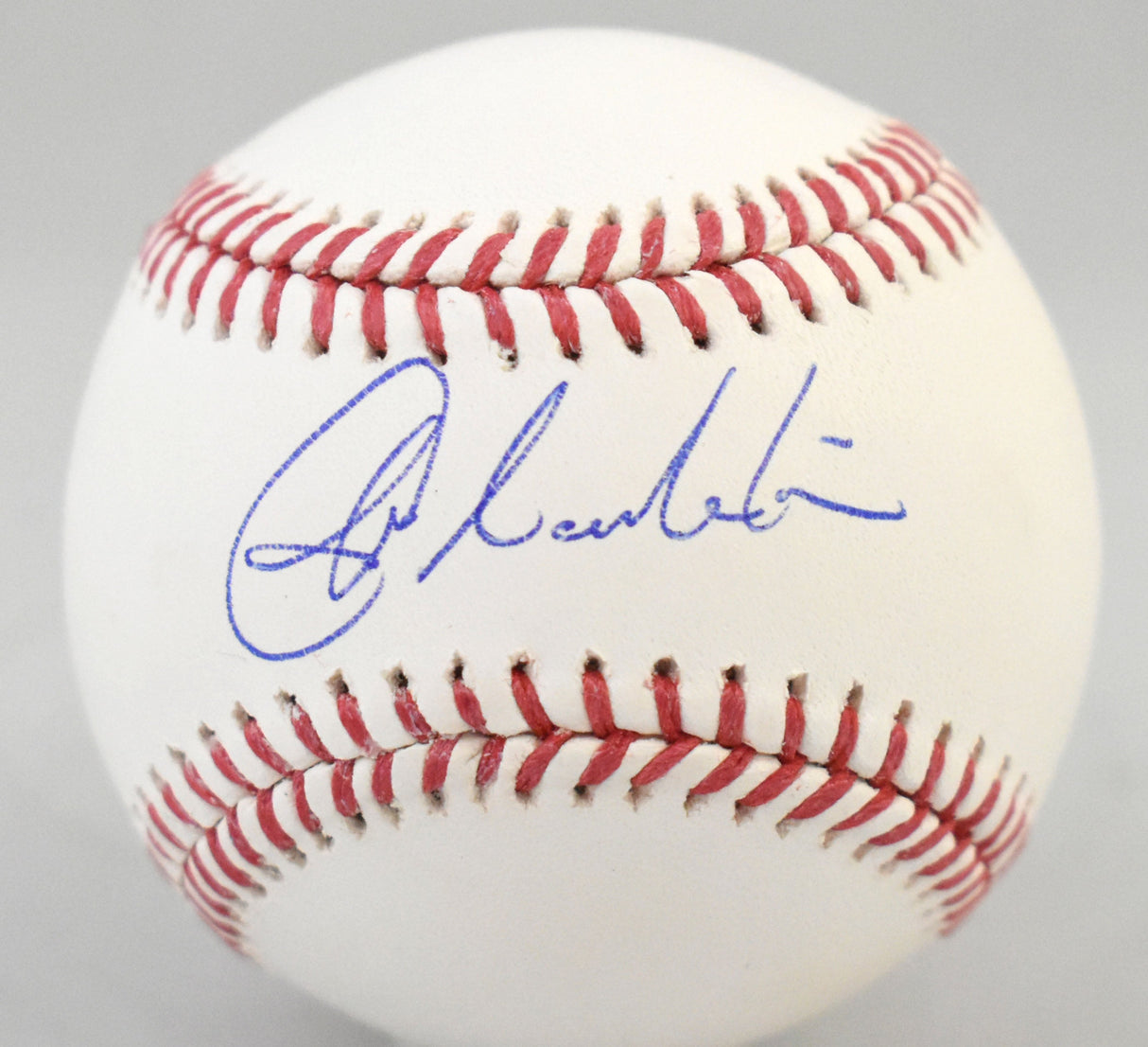 Joba Chamberlain Autographed Rawlings OML Baseball - Beckett W Hologram *Blue