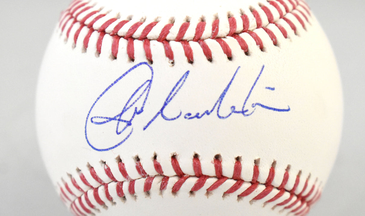 Joba Chamberlain Autographed Rawlings OML Baseball - Beckett W Hologram *Blue
