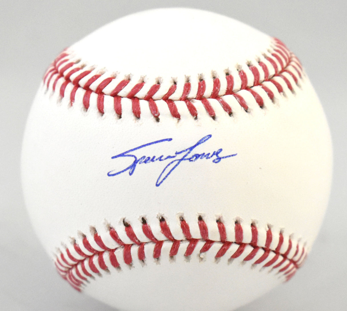 Spencer Jones Autographed Rawlings OML Baseball - Fanatics *Blue