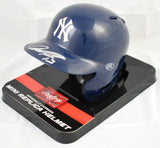 Jazz Chisholm Jr. Autographed New York Yankees Mini Batting Helmet - Beckett W