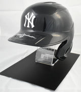 Reggie Jackson Autographed Yankees F/S Replica Helmet w/Stand - Beckett W Holo