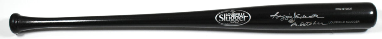 Reggie Jackson Black Louisville Slugger Pro Baseball Bat Mr. October - Beckett W