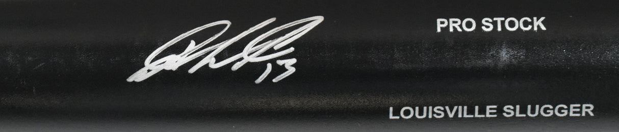 Jazz Chisholm Jr. Black Louisville Slugger Pro Baseball Bat - Beckett W Hologram