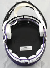 Aaron Jones Autographed Minnesota Vikings F/S Speed Helmet - Beckett W Hologram