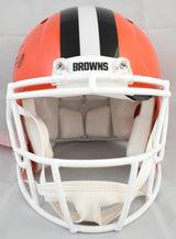 Quinshon Judkins Signed Cleveland Browns F/S Speed Authentic Helmet - Beckett W