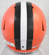 Quinshon Judkins Autographed Cleveland Browns F/S Speed Helmet - Beckett W Holo