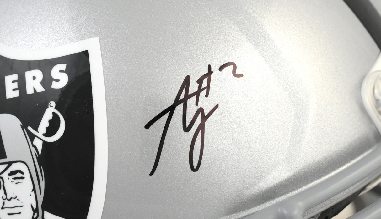 Ashton Jeanty Autographed Raiders F/S Speed Authentic Helmet - Beckett W Holo