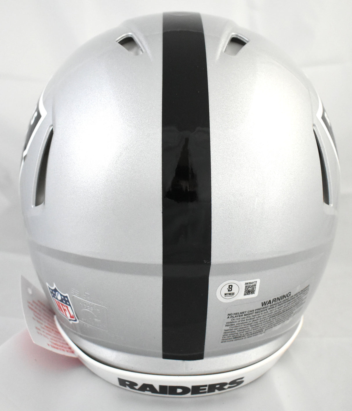 Ashton Jeanty Autographed Raiders F/S Speed Authentic Helmet - Beckett W Holo