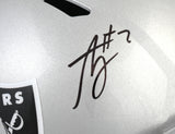 Ashton Jeanty Autographed Las Vegas Raiders F/S Speed Helmet - Beckett W Holo