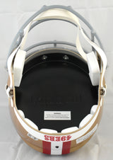 NaVorro Bowman Autographed San Francisco 49ers F/S Speed Helmet - Beckett W Holo