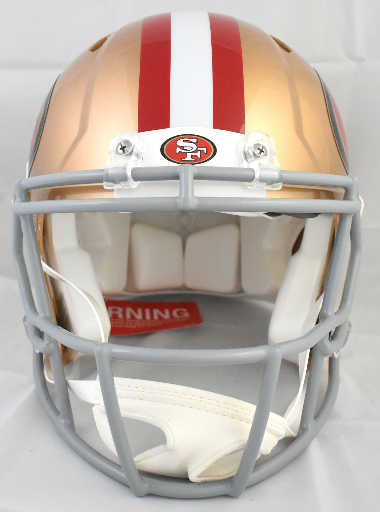 NaVorro Bowman Autographed 49ers F/S Speed Authentic Helmet - Beckett W Holo