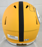 Jerome Bettis Signed Pittsburgh Steelers F/S Alt 25 Speed Helmet- Beckett W Holo