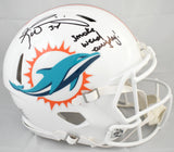 Ricky Williams Signed Dolphins F/S Speed Authentic Helmet SWED - Beckett W Holo