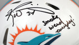 Ricky Williams Signed Dolphins F/S Speed Authentic Helmet SWED - Beckett W Holo