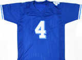James Van Der Beek Autographed Blue Pro Style Jersey - Beckett W Hologram *Black