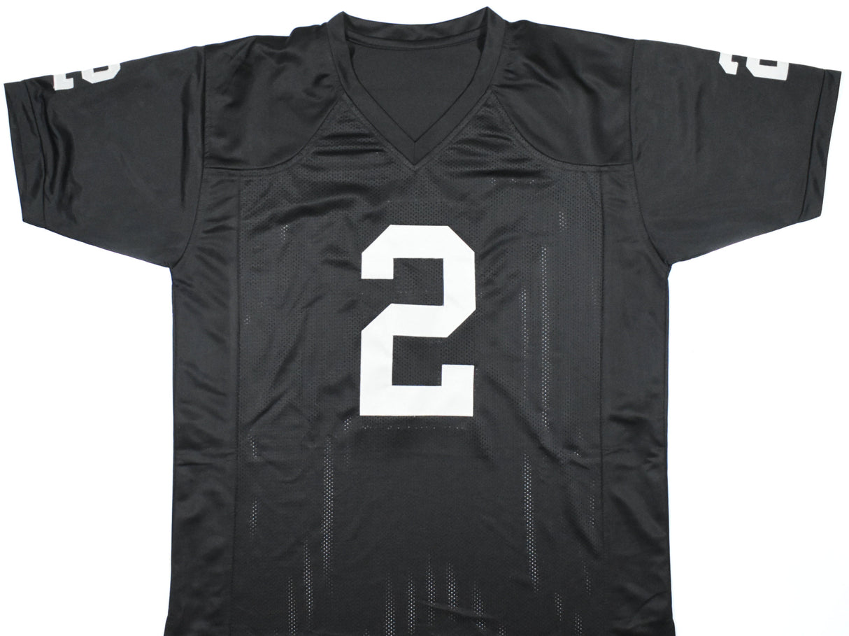 Ashton Jeanty Autographed Black Pro Style Jersey - Beckett W Hologram *Black