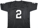Ashton Jeanty Autographed Black Pro Style Jersey - Beckett W Hologram *Black