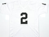 Ashton Jeanty Autographed White Pro Style Jersey - Beckett W Hologram *Silver