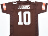 Quinshon Judkins Autographed Brown Pro Style Jersey - Beckett W Hologram *Black