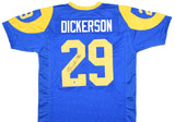 Eric Dickerson Autographed Blue Pro Style Jersey - Beckett W Hologram *Black