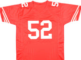 Patrick Willis Autographed Red Pro Style Jersey - Beckett W Hologram *Black