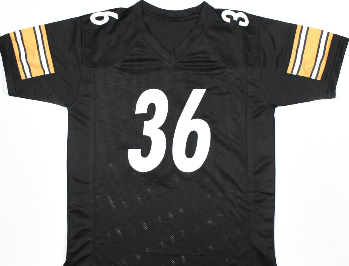 Jerome Bettis Autographed Black Pro Style Jersey - Beckett W Hologram *Black