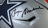 Roger Staubach Signed Dallas Cowboys F/S 1976 Speedflex Helmet - Beckett W Holo