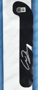 Alejandro Garnacho Autographed Argentina Home Soccer Jersey #17- Beckett Holo *M