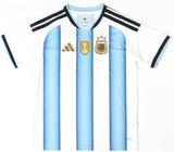 Alejandro Garnacho Autographed Argentina Home Soccer Jersey #17- Beckett Holo *L