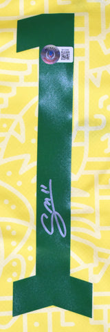 Gabrielle Martinelli Autographed Brazil Home Soccer Jersey #11 - Beckett Holo *L