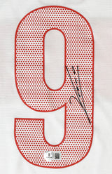 Lewandowski Autographed Poland Home Soccer Jersey #9 - Beckett Holo *M