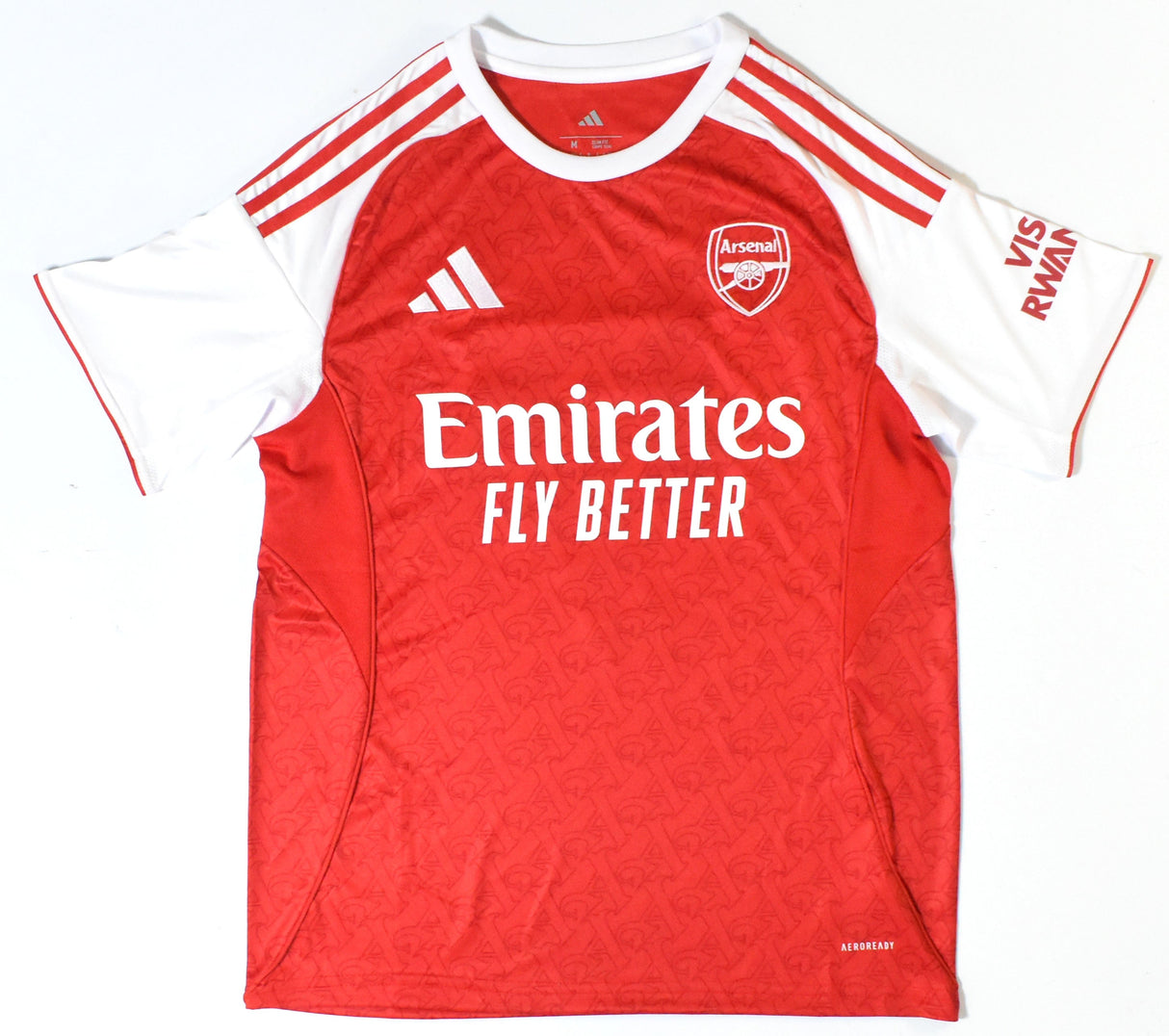 Saka Autographed Arsenal FC Home Soccer Jersey #7 - Beckett Holo *M