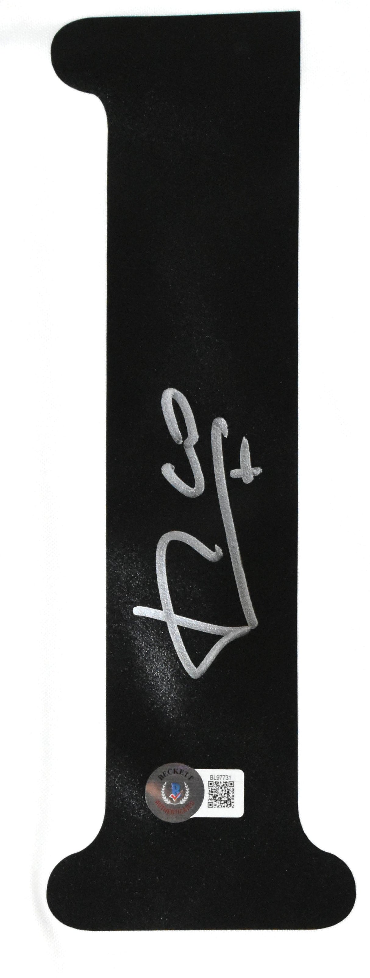 Luis Figo Autographed Real Madrid CF Home Soccer Jersey #10 - Beckett Holo *L