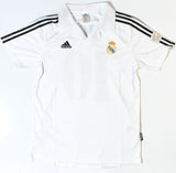 Luis Figo Autographed Real Madrid CF Home Soccer Jersey #10 - Beckett Holo *L